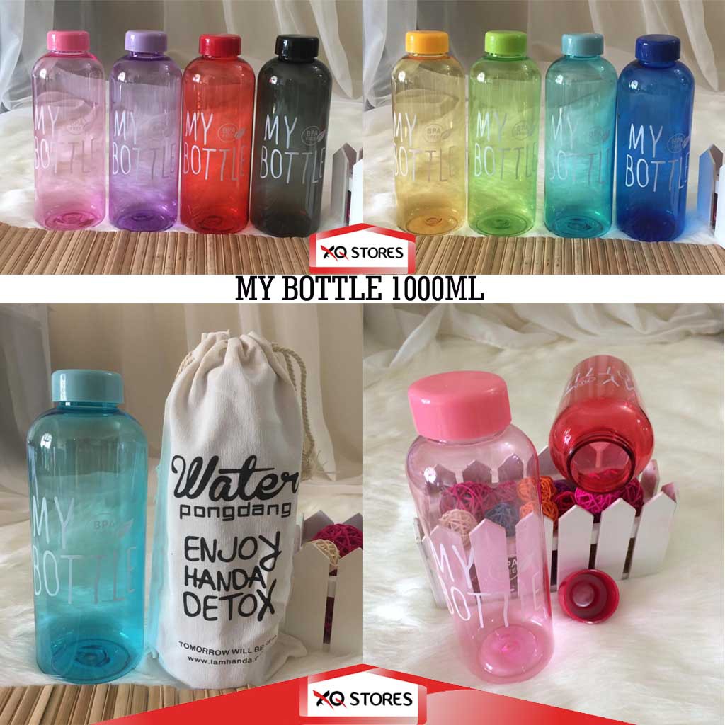 MY BOTTLE / BOTOL AIR 1000ML / New Mybottle / My Bottle 1 Ltr / Botol Minum / MyBottle Jumbo