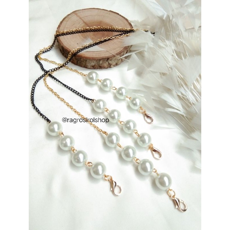 kalung rantai masker konektor masker rajut konektor masker kalung masker