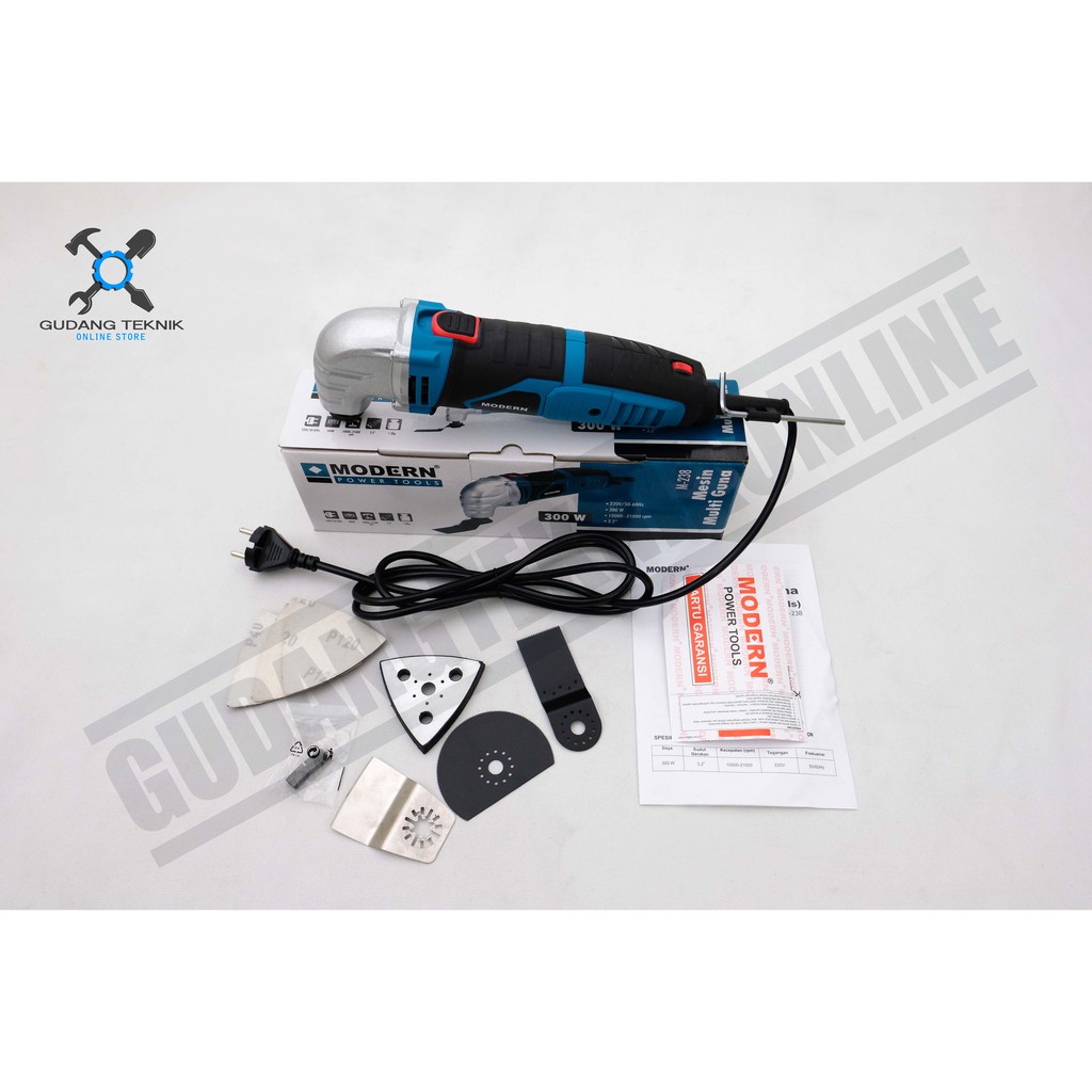 Modern M-238 / Mesin Multiguna Modern M 238 - Oscillating Tool Multi Cutter Modern M238 Multi Guna