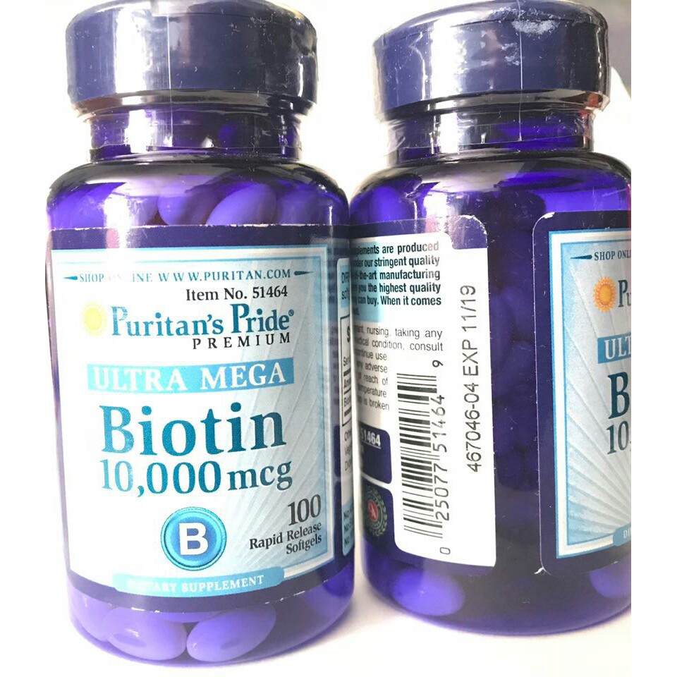 biotin 10000mcg isi 100softgel