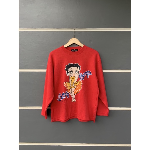 Longsleeve Betty Boop Vintage Second