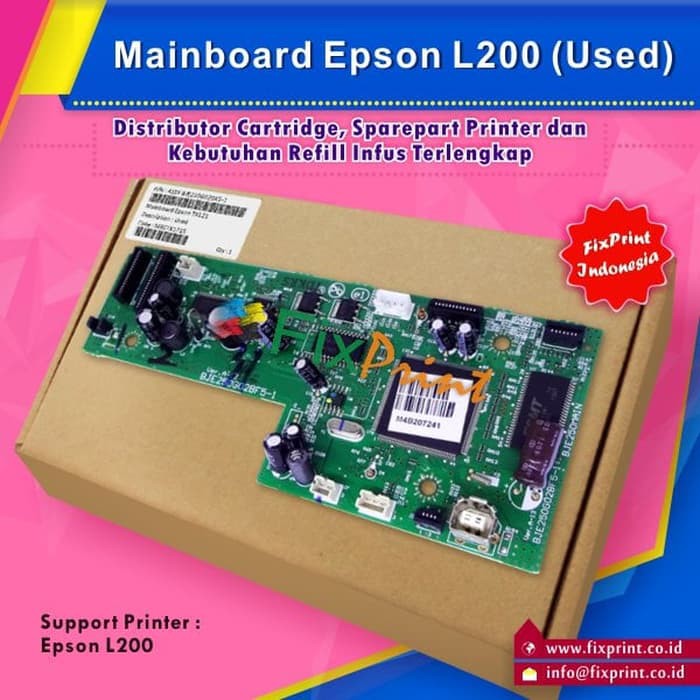 Mainboard Printer Epson L200 board L200 Motherboard Original FPJNew1389
