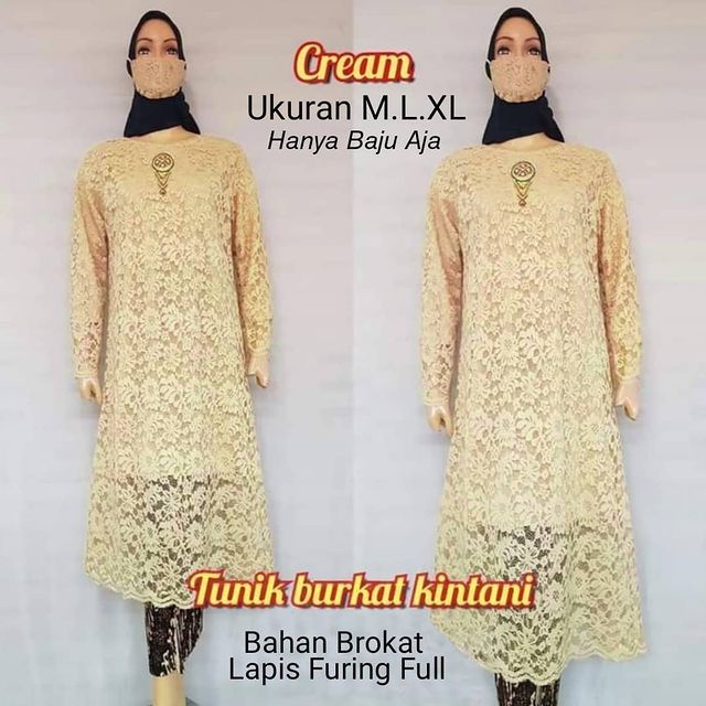 Baru !!! BAJU Kebaya SABYAN Kebaya Brukat bukan Setelan Kebaya Brokat Warna Abu Marun Pink NAVY CREM