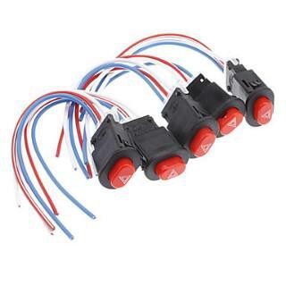 Saklar Tombol Saklar Switch On Off Lampu Motor Hazard Universal-1