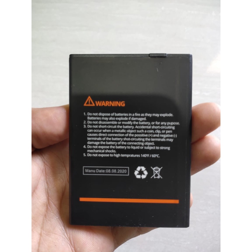 baterai battery batere Original Double Power Evercoss Evercross M6 4G lte 5800mah