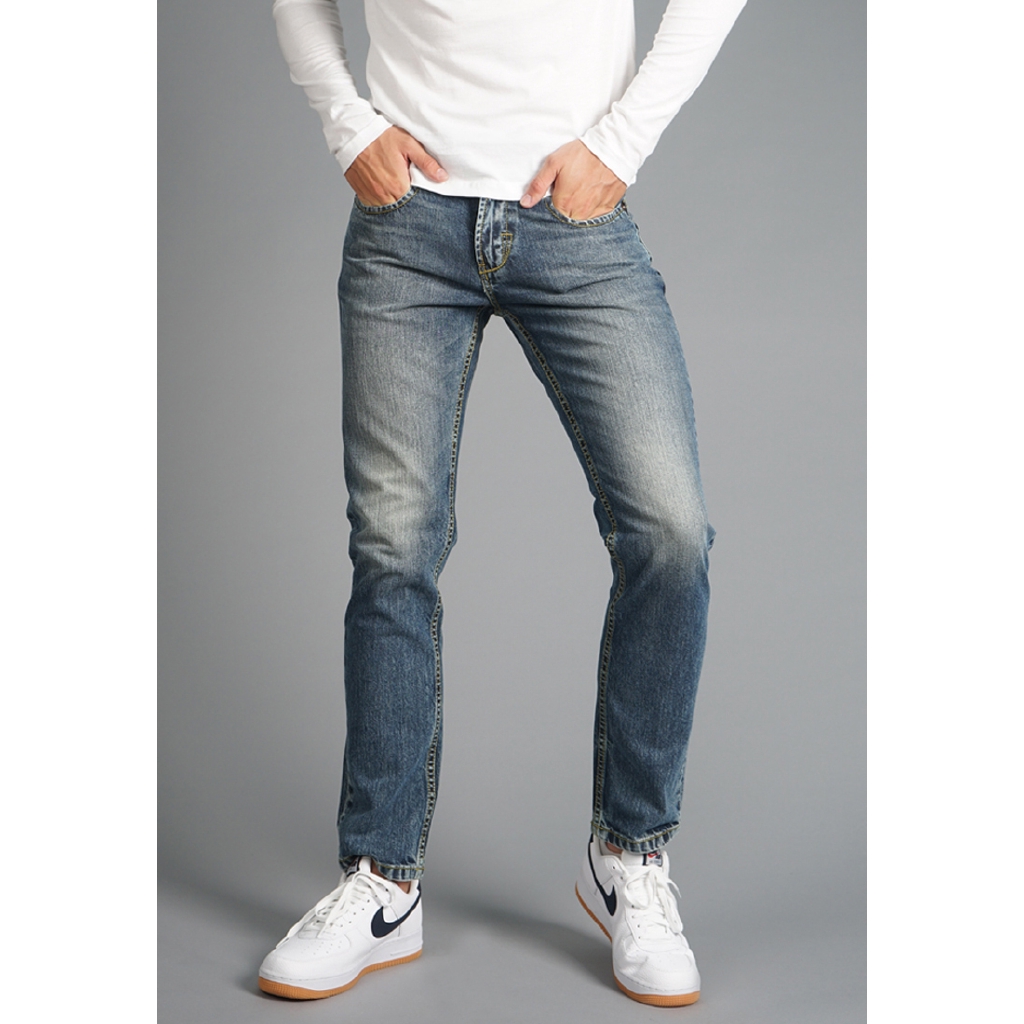 LOIS JEANS ORIGINAL - Celana Panjang Pria Slim Fit CFL384F