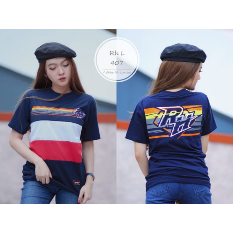 T-SHIRT RH57//KAOS RACINGHELL//RHL407 (TERBARU)