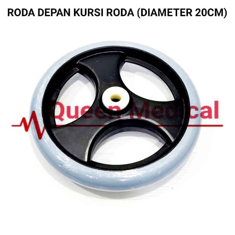 Roda Depan Kursi Roda Diameter 20 cm
