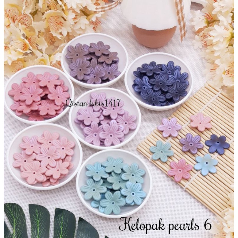 Kelopak pearl dove|kelopak metalik|mangkok