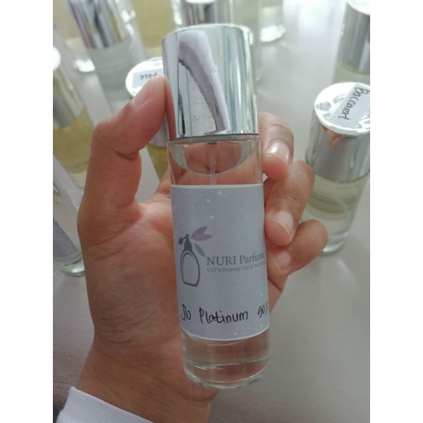 Parfume reffil bibit 90% JLO Platinum