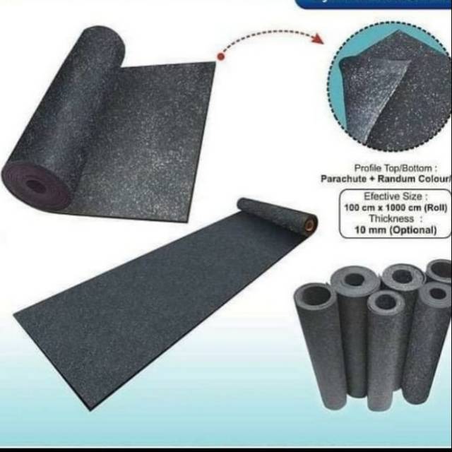 Matras Gym / Gym Mat Rubber roll