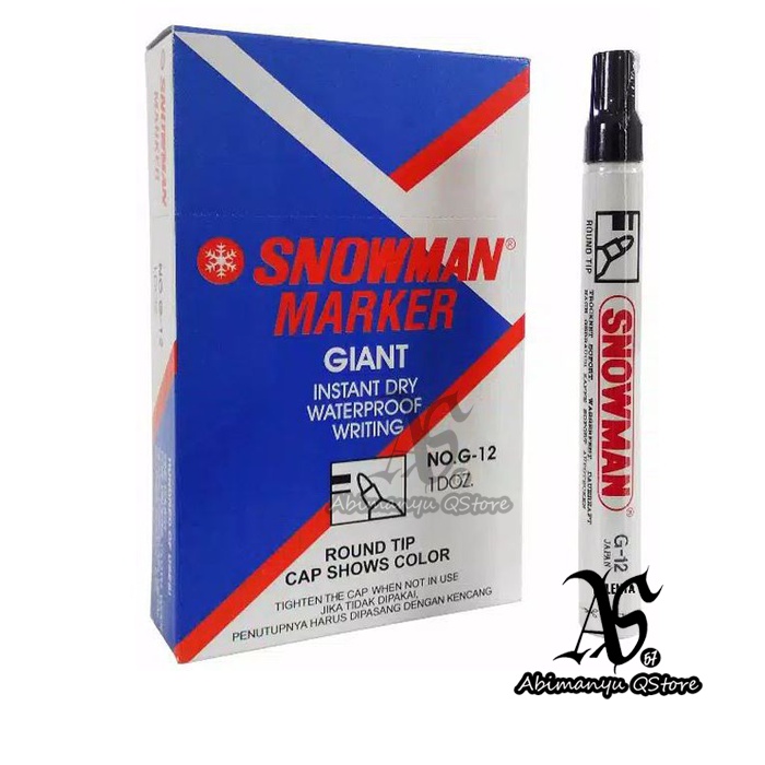 

Sipdol Permanent Snowman Warna hitam
