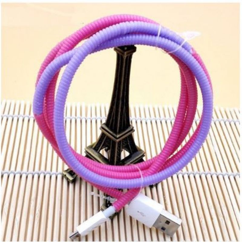 PELINDUNG KABEL SPIRAL SATU WARNA CHARGER