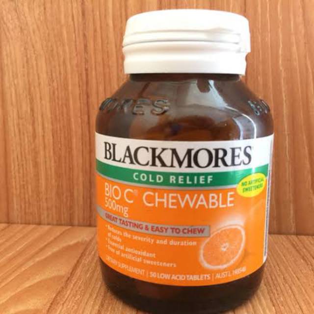 Blackmores bio c cool relief isi 60 tablet ori singapore/vitamin anak /vitamin c /blackmores