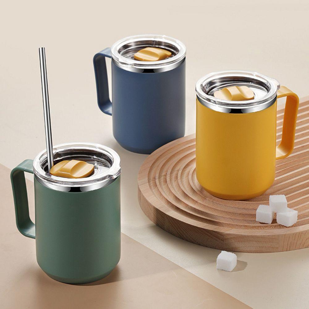 Top Mug Kopi Multi Fungsi Portable Dengan Pegangan Dan Tutup Travelling Cup