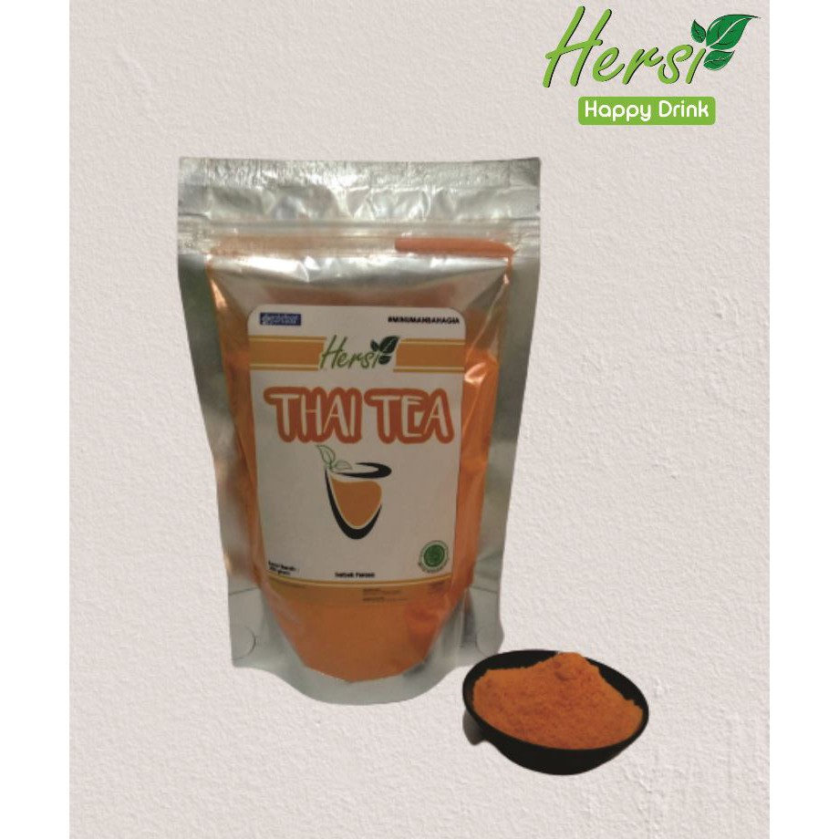 

HERSI BUBUK MINUMAN / POWDER RASA THAI TEA 200GR