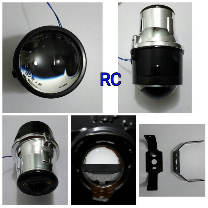 Promo projector foglamp waterproof 3" bisa jauh dekat high quality sepasang