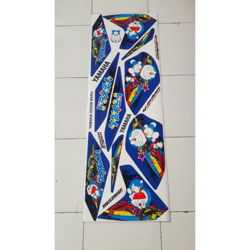 (COD) striping variasi vixion nvl 2013 doraemon