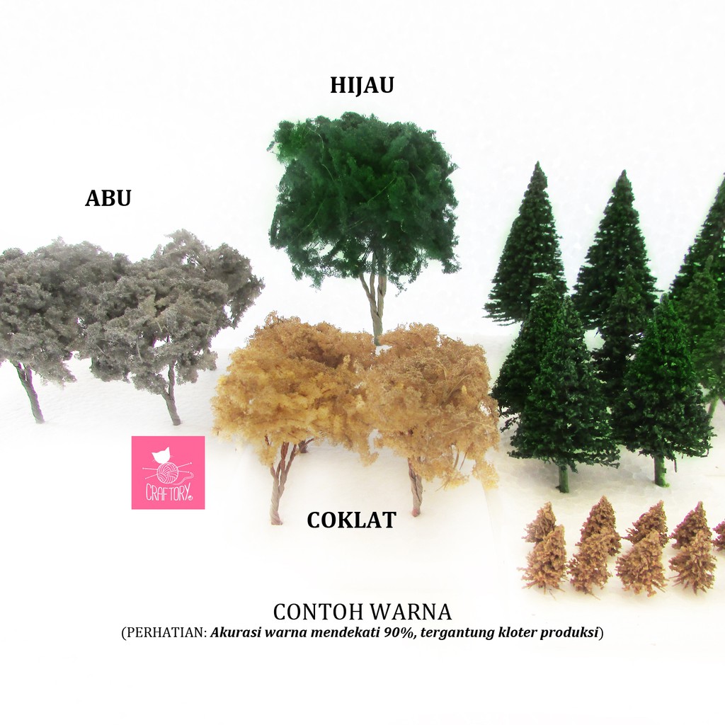 MAKET POHON RINDANG / Diorama maket Pohon Rindang - ukuran 5 cm