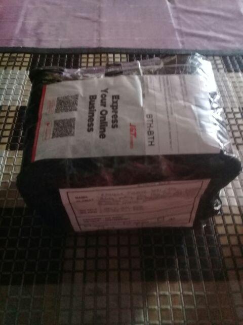 Gorden Motif Bunga Biru