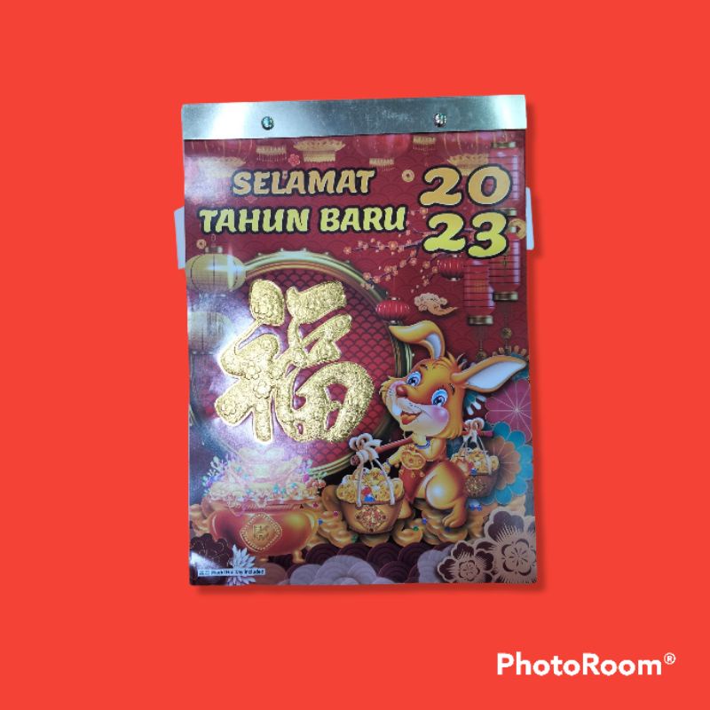 Kalender Harian Lokal THN2024,ukuran L19cm,T27cm