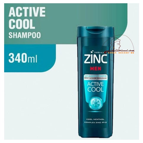 ZINC MEN Shampoo Active Cool 340 ml