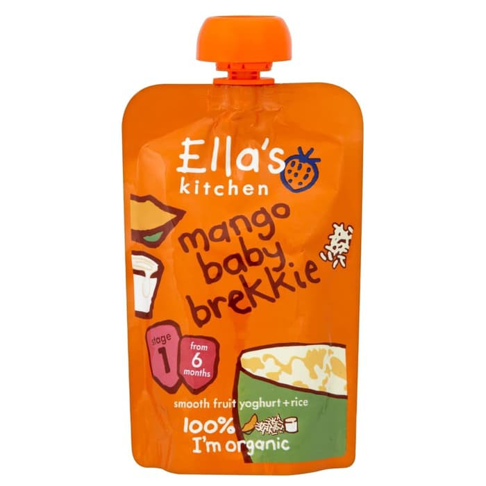 

#HANDCARRY Ella's Kitchen Organic Mango Baby Brekkie 120g - UFOHCR3182