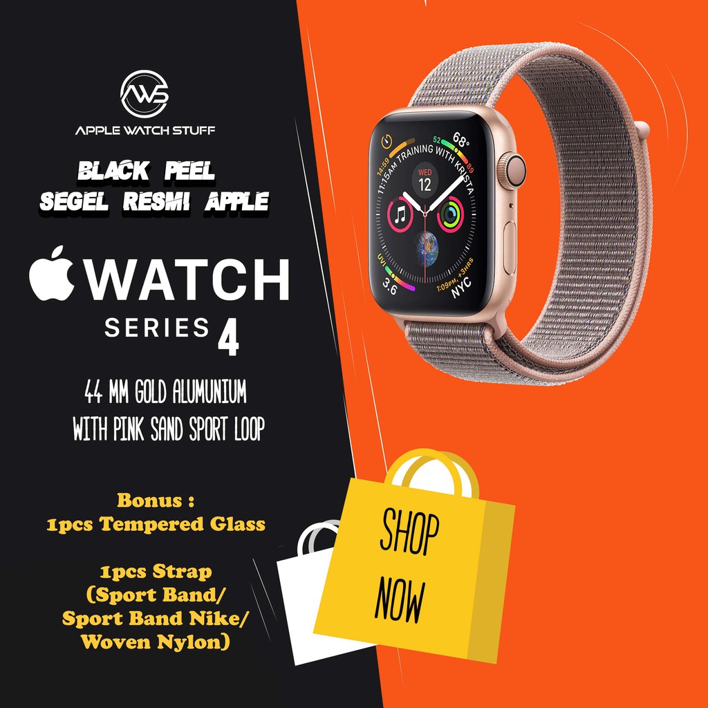 apple watch series 4 sand sport loop