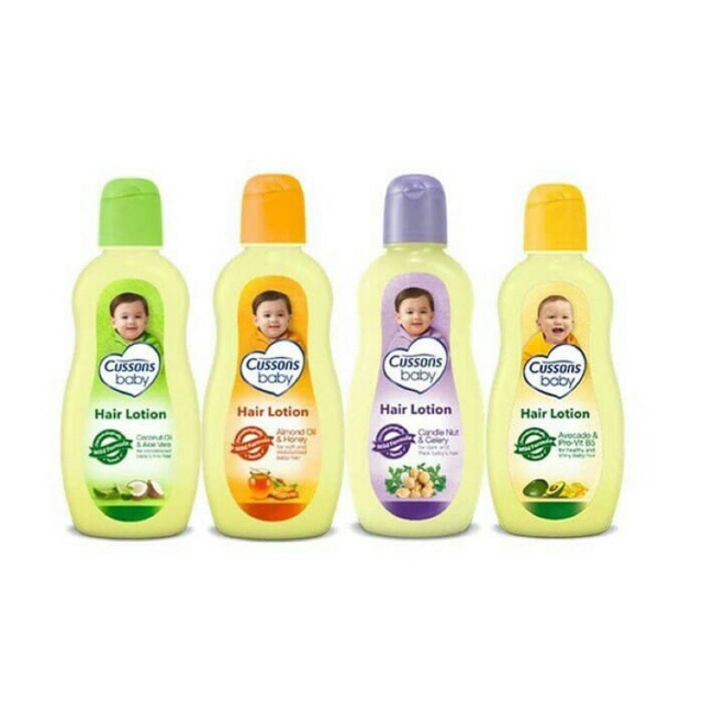 Cussons Baby Losion Penumbuh Hitam Tebal Rambut Bayi Anak Hair Lotion 50ml &amp; 100ml