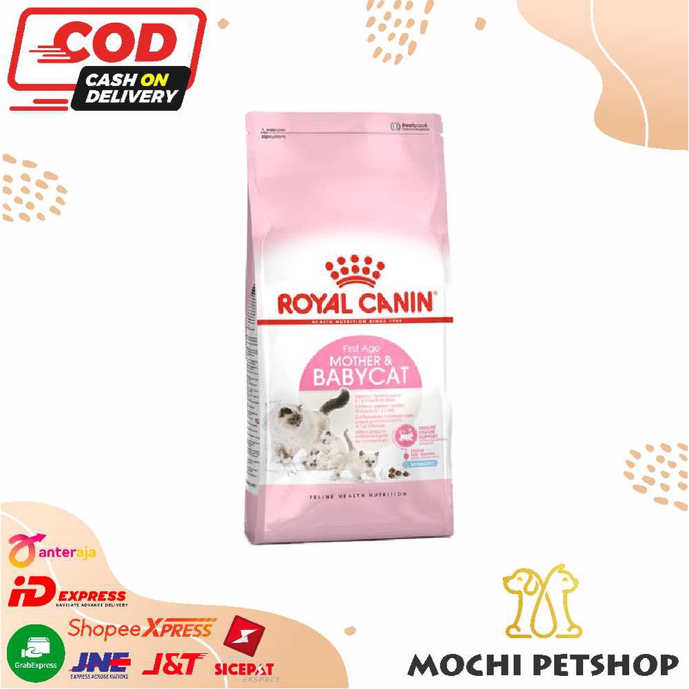 ROYAL CANIN MOTHER & BABYCAT 2kg Makanan Induk & Bayi Kucing Makanan Kucing Hamil Makanan Kucing Men