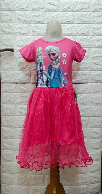 VOHARA Dress Tutu anak Import 4-9 tahun