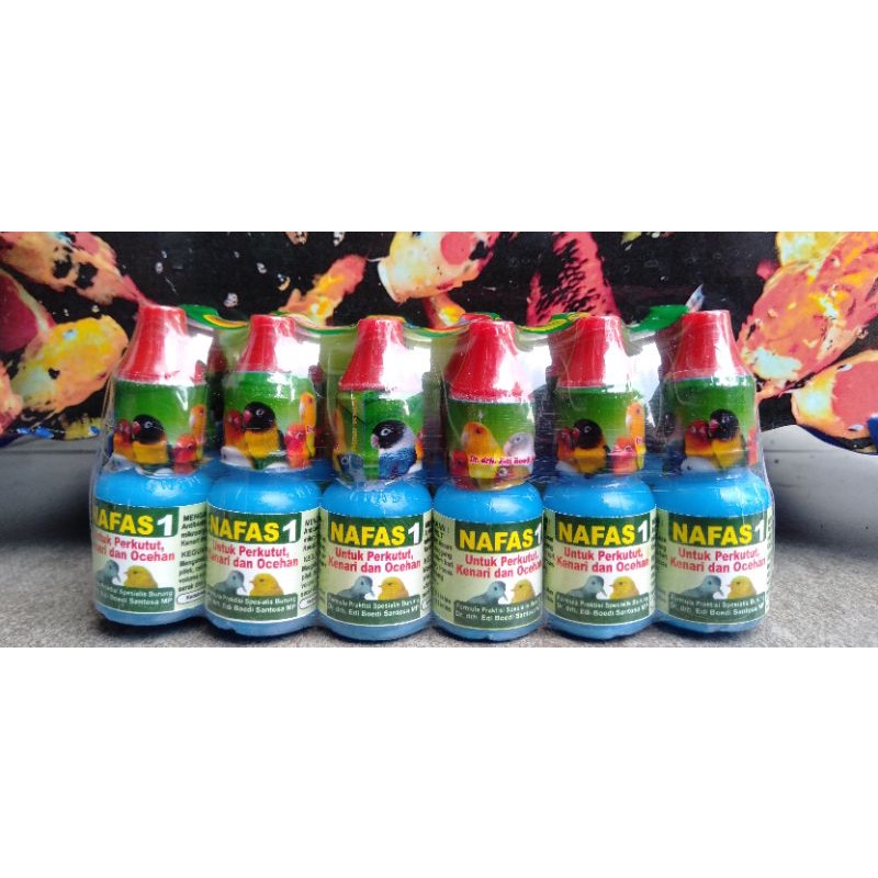 NAFAS 1 DR EDI (OBAT SAKIT PERNAFASAN BURUNG)