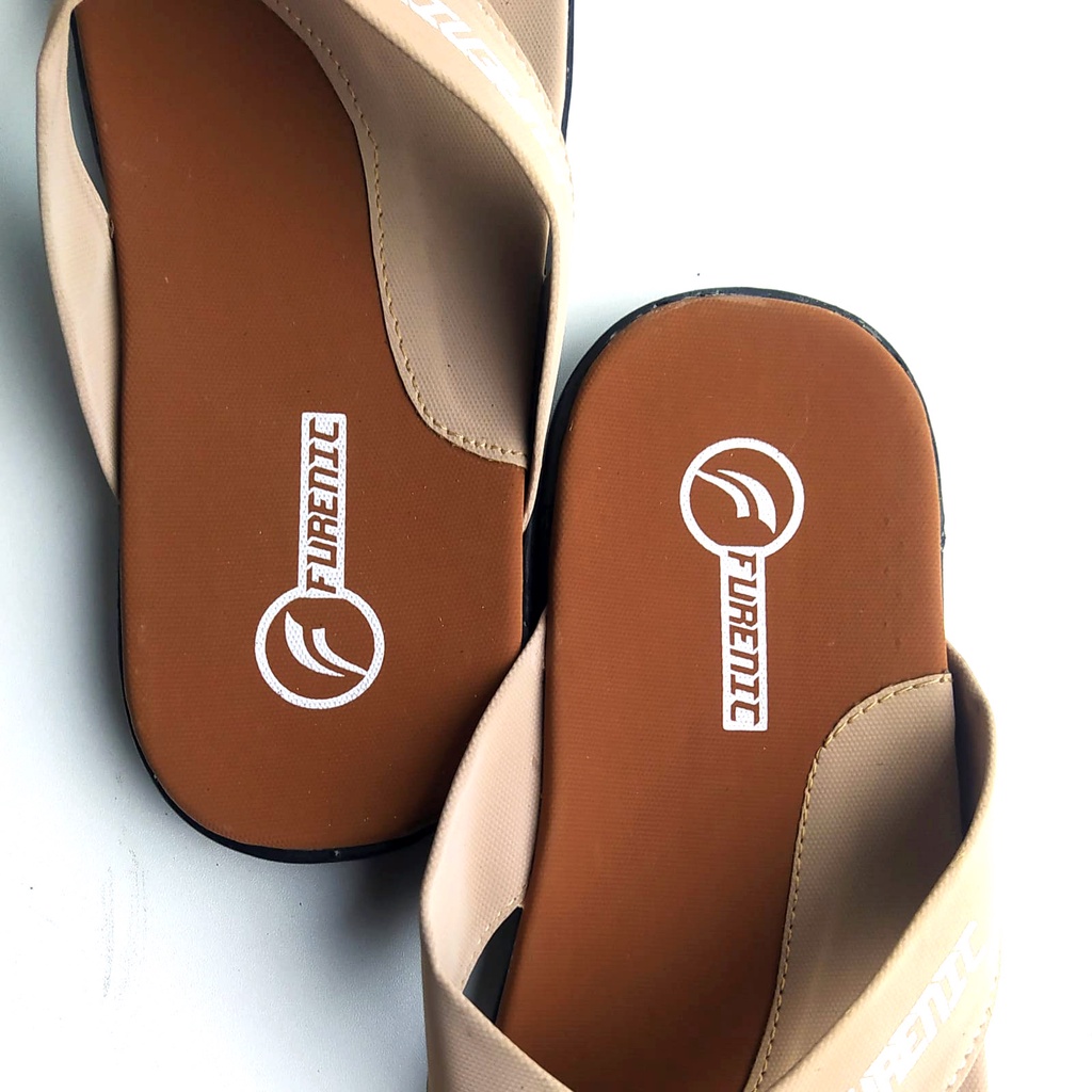 Sandal Jepit Pria Distro Kekinian Original Furenic Casual Kece Berkualitas