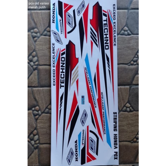 STRIPING PCX 150 VARIASI