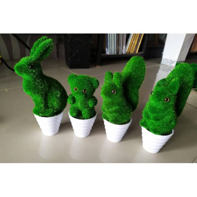 Pajangan rak dinding /miniatur grassland / pajangan dinding/ Rak dinding