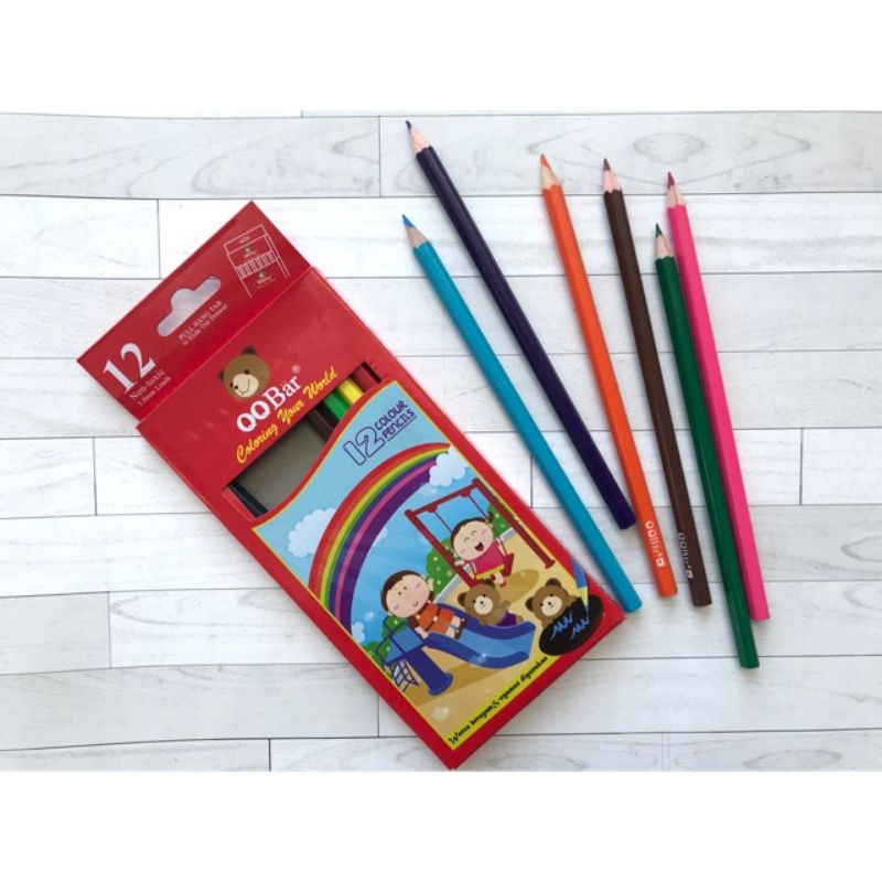 

PENSIL WARNA 12 COLOR QQBAR PANJANG