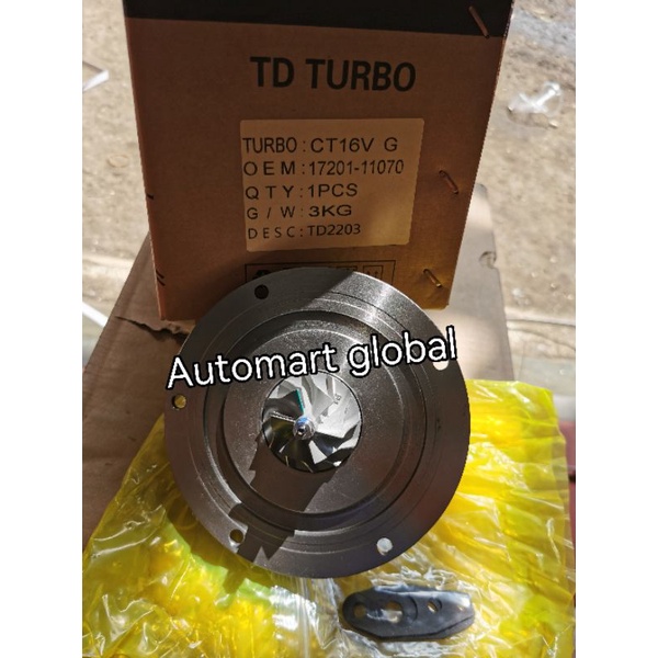 cartridge turbo charger innova reborn fortuner vrz hilux revo grt