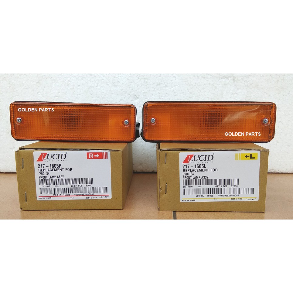Lampu Sen Sein Bumper Signal Lamp HONDA Civic Wonder 1984 1985
