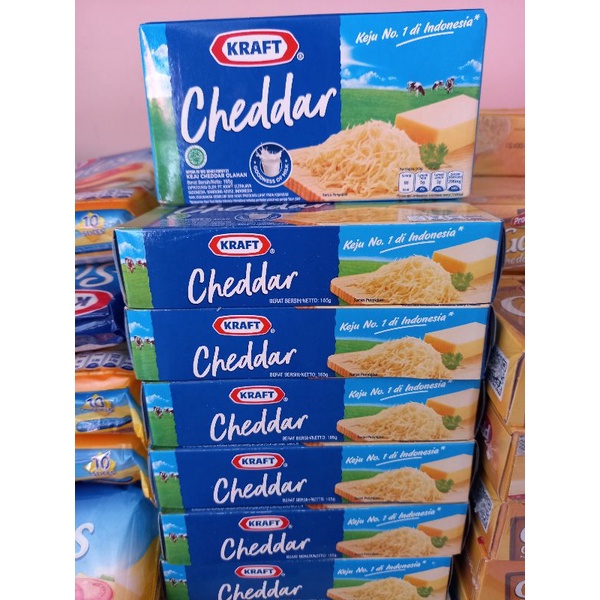 

KEJU KRAFT CHEDDAR 165 GR