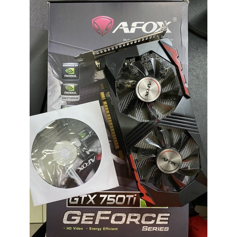 VGA NVIDIA GeForce AFOX AF750TI GTX750TI DDR5 2GB - 128bit Second