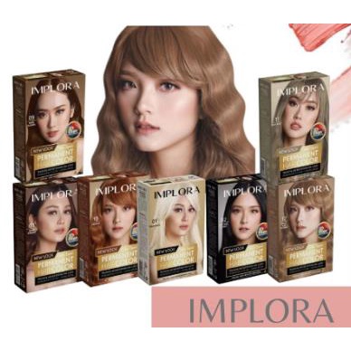 ^ KYRA ^ Implora Semir Rambut Permanent Hair Color Long Lasting