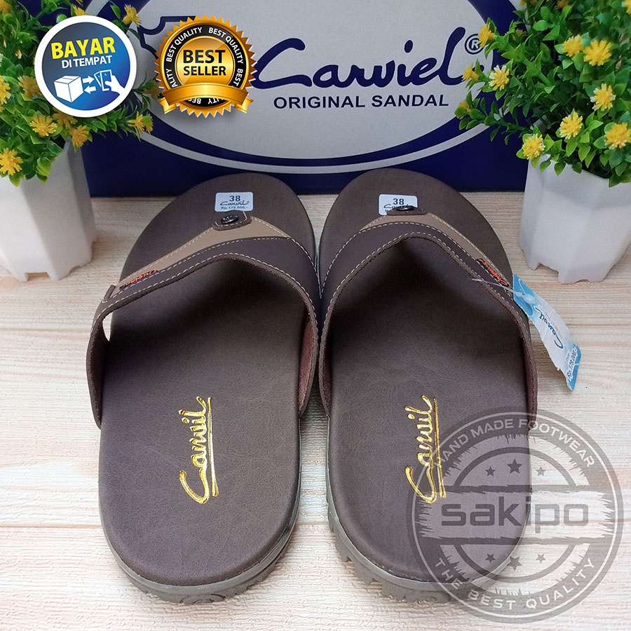 PROMO 9.9 SUPER SHOPPING DAY !! SANDAL PRIA DEWASA REMAJA JAPIT HITAM CANVIL MODIS TERBARU / SAKIPO