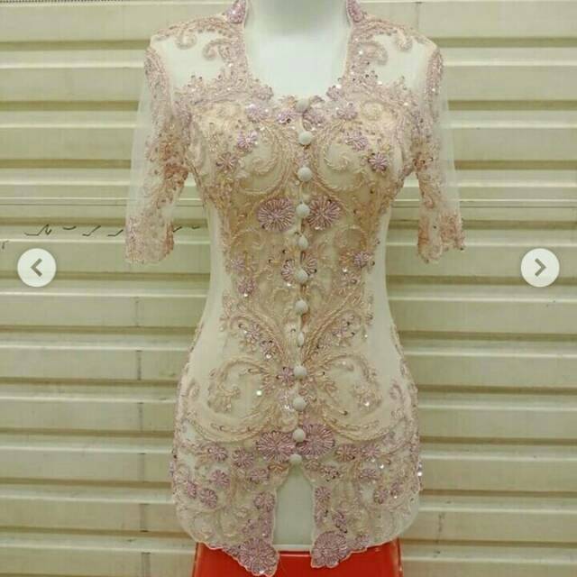 Kebaya payet krah tegak 3