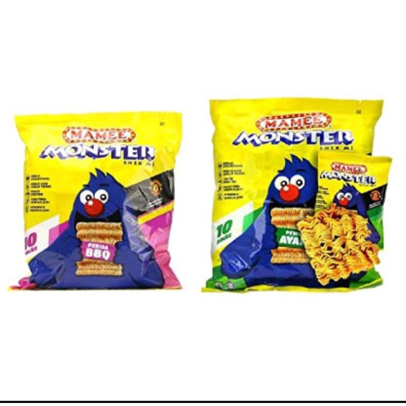 

Mamee Monster Isi 8pack (200gram)