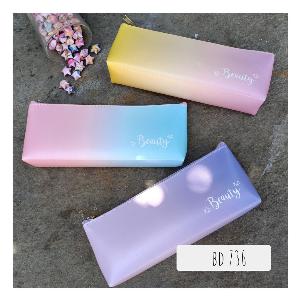 

tempat pensil funky beauty gradient / tempat pensil remaja / kotak pensil dewasa