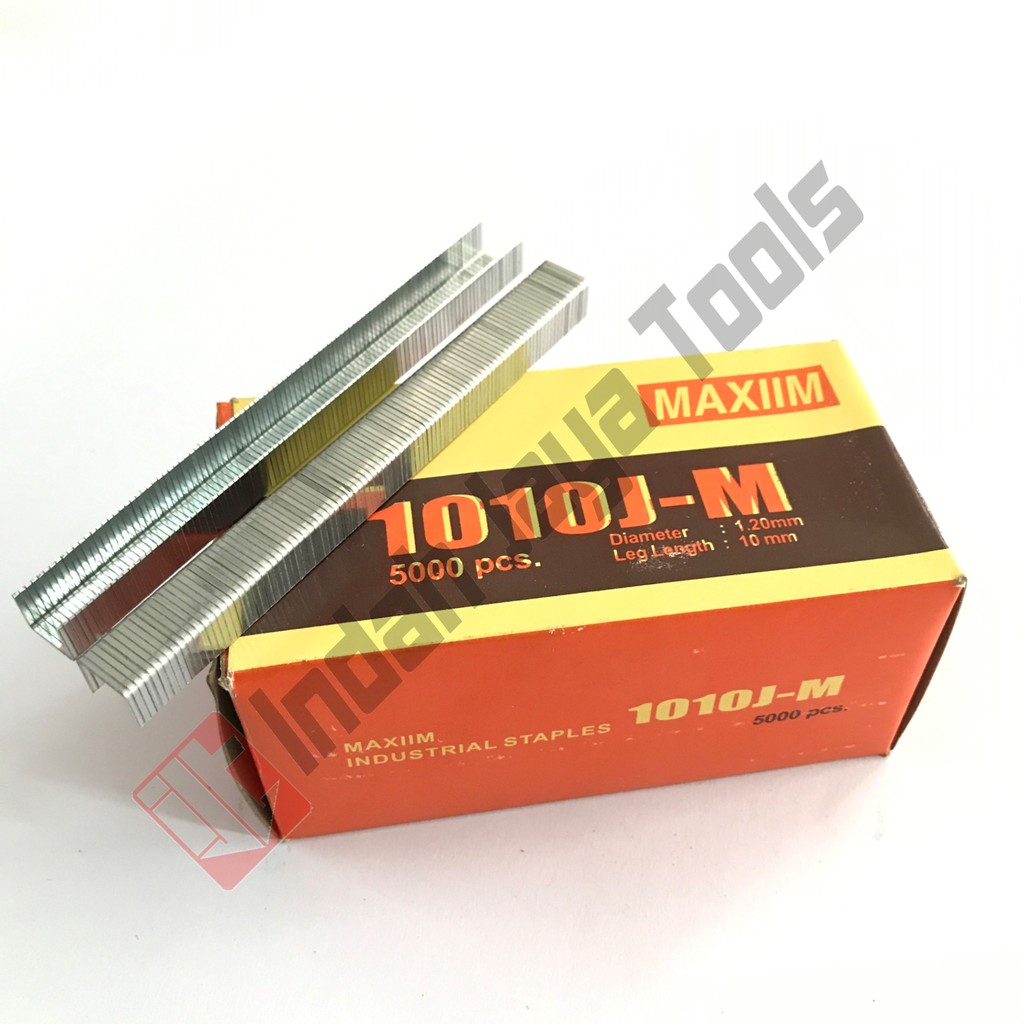 MAXIIM 1010 J Isi Stapler 10 mm / Staples Paku Tembak Model U