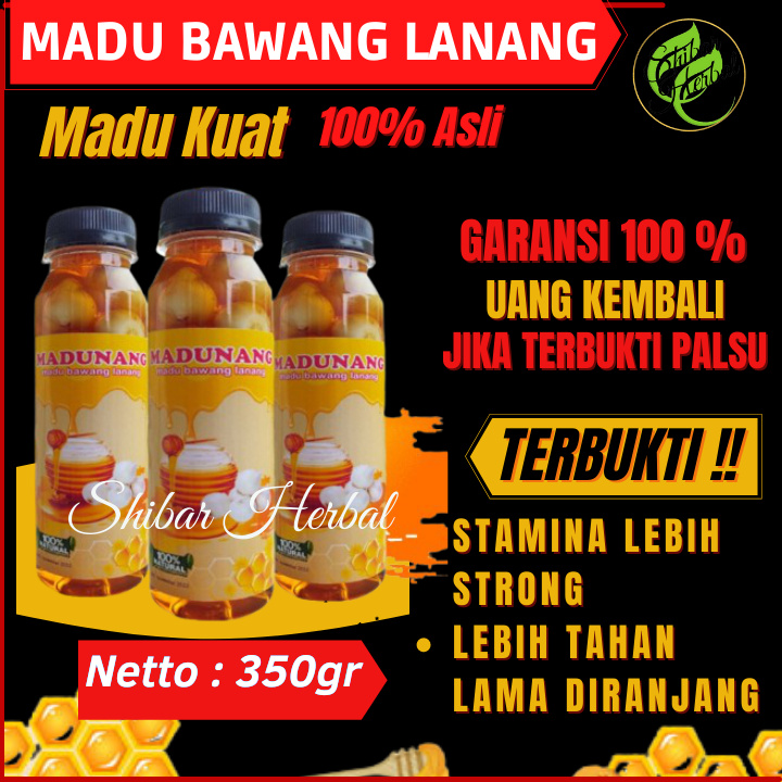

Madu Bawang Lanang Putih Tunggal Madunang Madu Stamina Pria Dewasa Madu Kuat isi 350gram s26