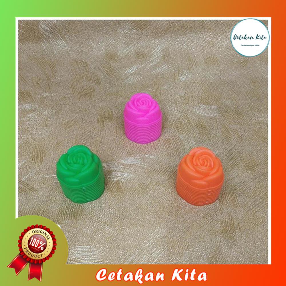 Cetakan Puding Bolu Bentuk BUNGA MAWAR KECIL