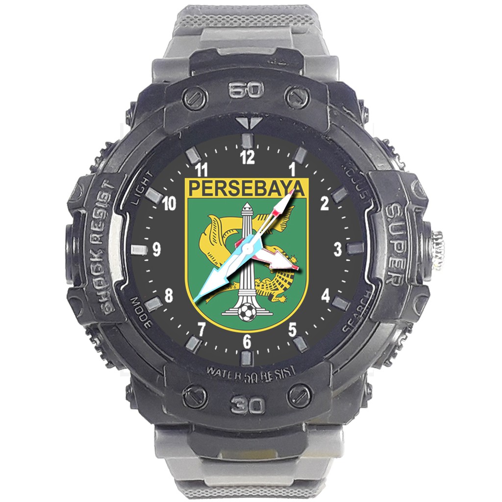 Jam Tangan  PERSEBAYA MOTIF 3 Bagus