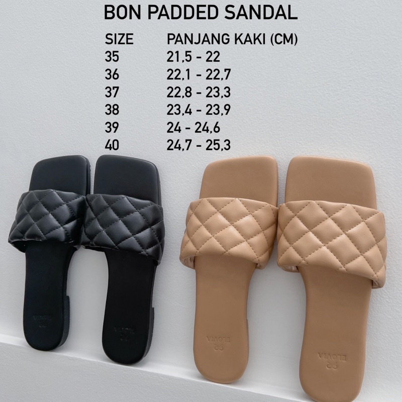 ELOVIA - BON Padded Sandal